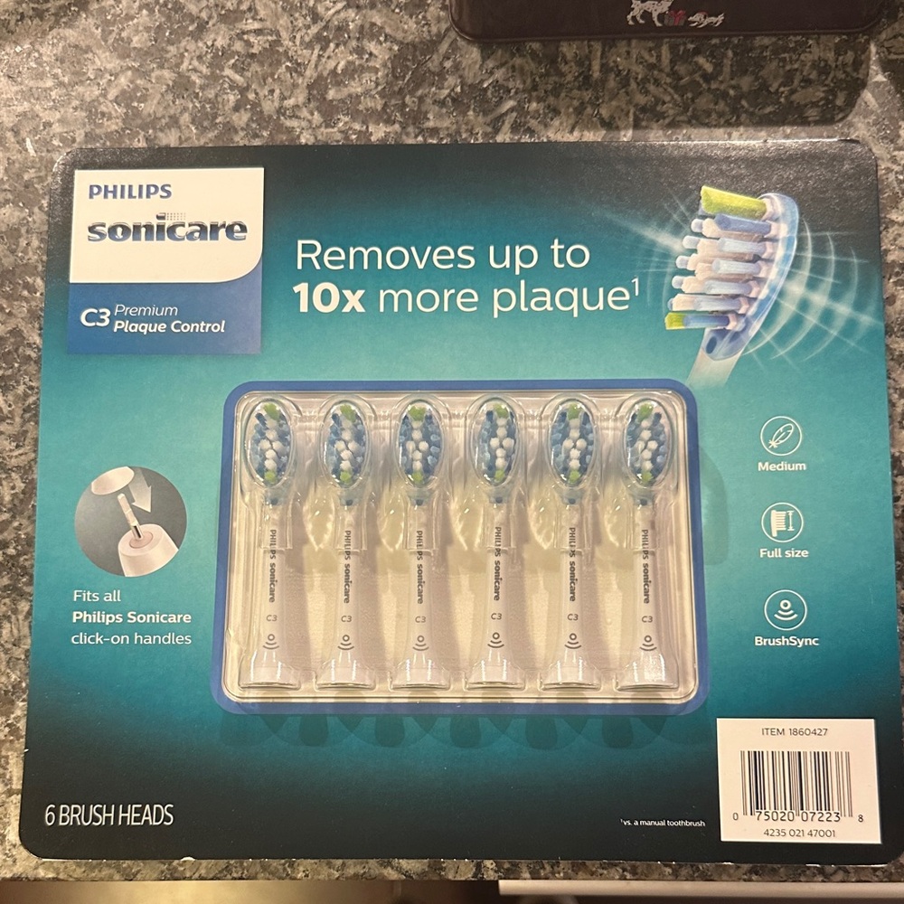 Philips Sonicare C3 Premium PlaqueControl Brush Heads(6)